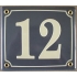 Huisnummer bord 'extra 2' 15x13 cm